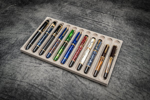 Stack & Store Suede Covered Wooden Pen Tray