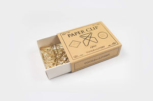 Tools to Liveby Brass Paper Clips (Ideal)