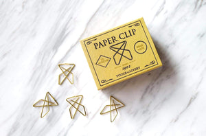 Tools to Liveby Brass Paper Clips (Ideal)