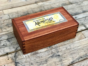 Wood Memory Box