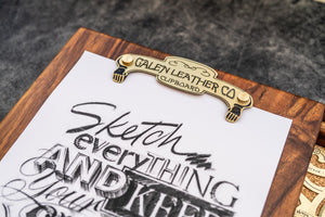 Wooden Sketchbox - Walnut