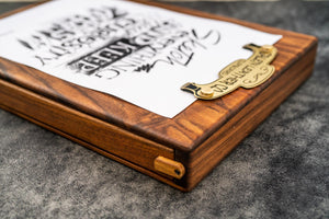 Wooden Sketchbox - Walnut