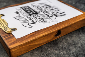 Wooden Sketchbox - Walnut