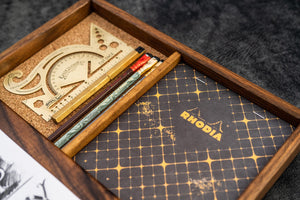 Wooden Sketchbox - Walnut
