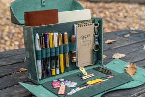 Writer's Medic Bag - Crazy Horse Forest Green