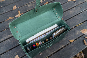 Writer's Medic Bag - Crazy Horse Forest Green