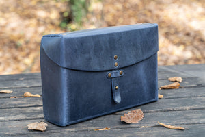 Writer's Medic Bag - Crazy Horse Navy Blue