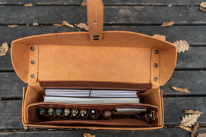 Writer's Medic Bag - Crazy Horse Tan
